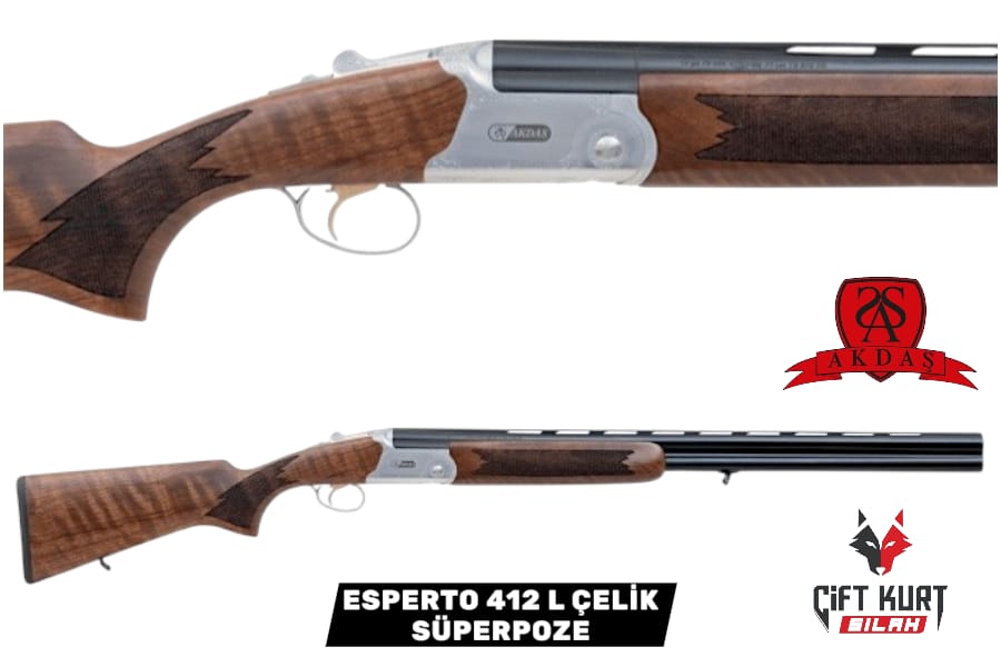 AKDAŞ ESPERTO 412 L SÜPERPOZE YİVSİZ AV TÜFEĞİ